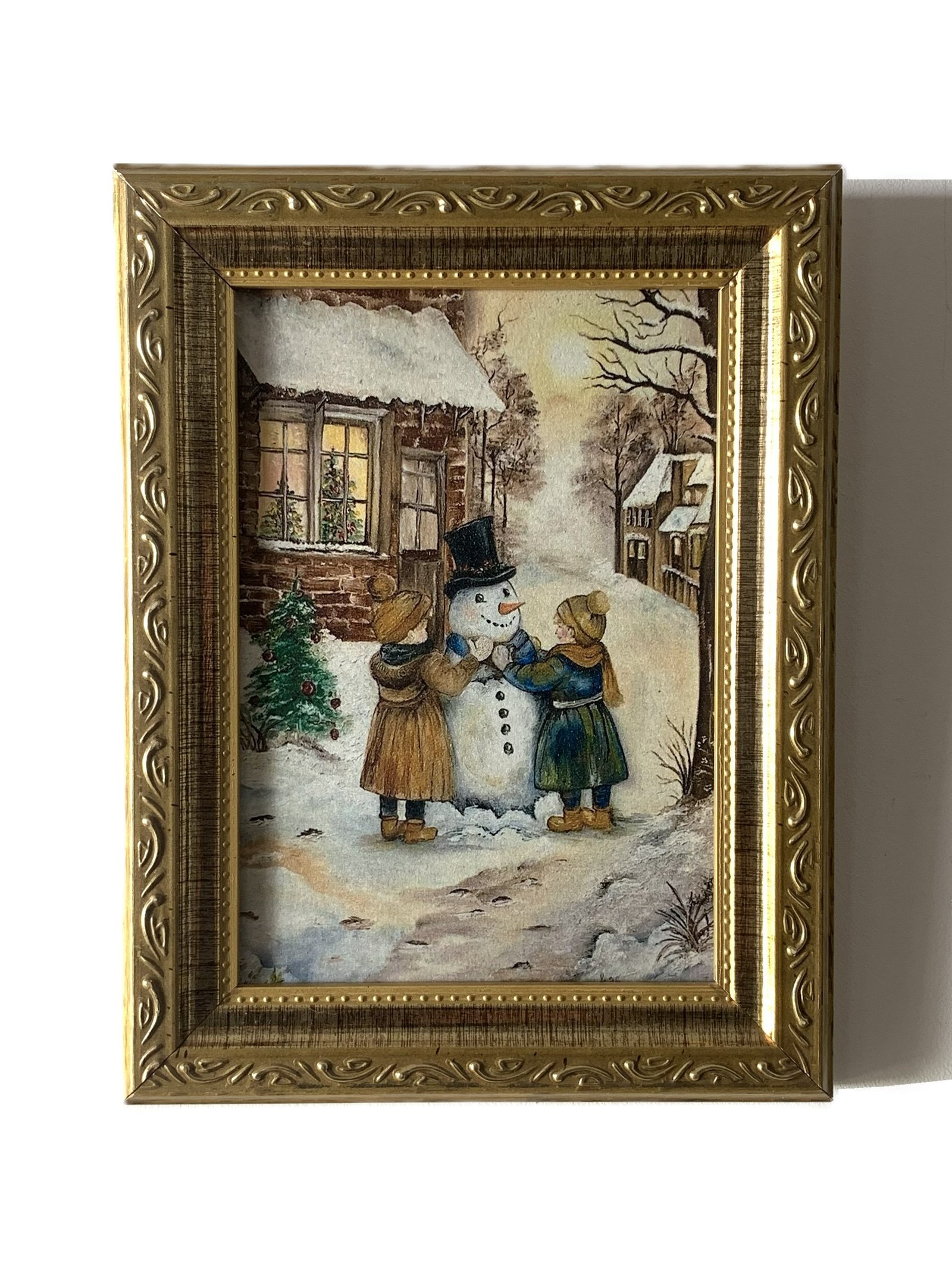 Brincando Na Neve I - Reprodução Artística - Imagem 1