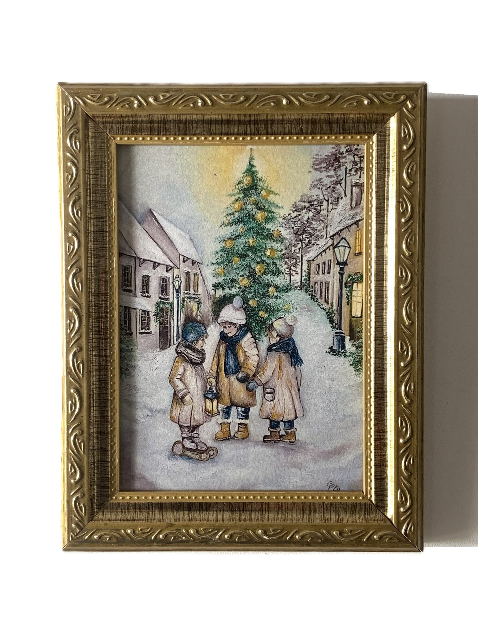 Brincando na neve II - Reprodução Artística - Imagem 1