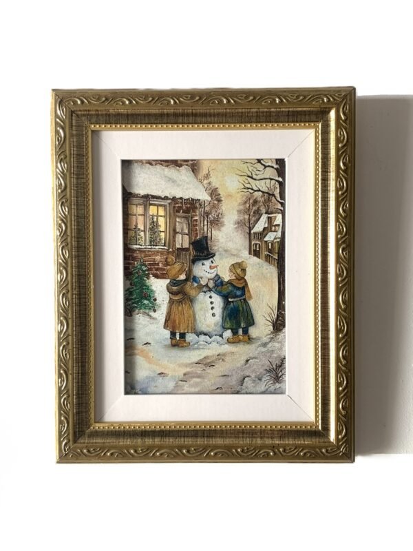Brincando Na Neve I - Reprodução Artística - Imagem 4