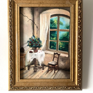 Quadro Cantinho Da Janela - Reprodução Artística