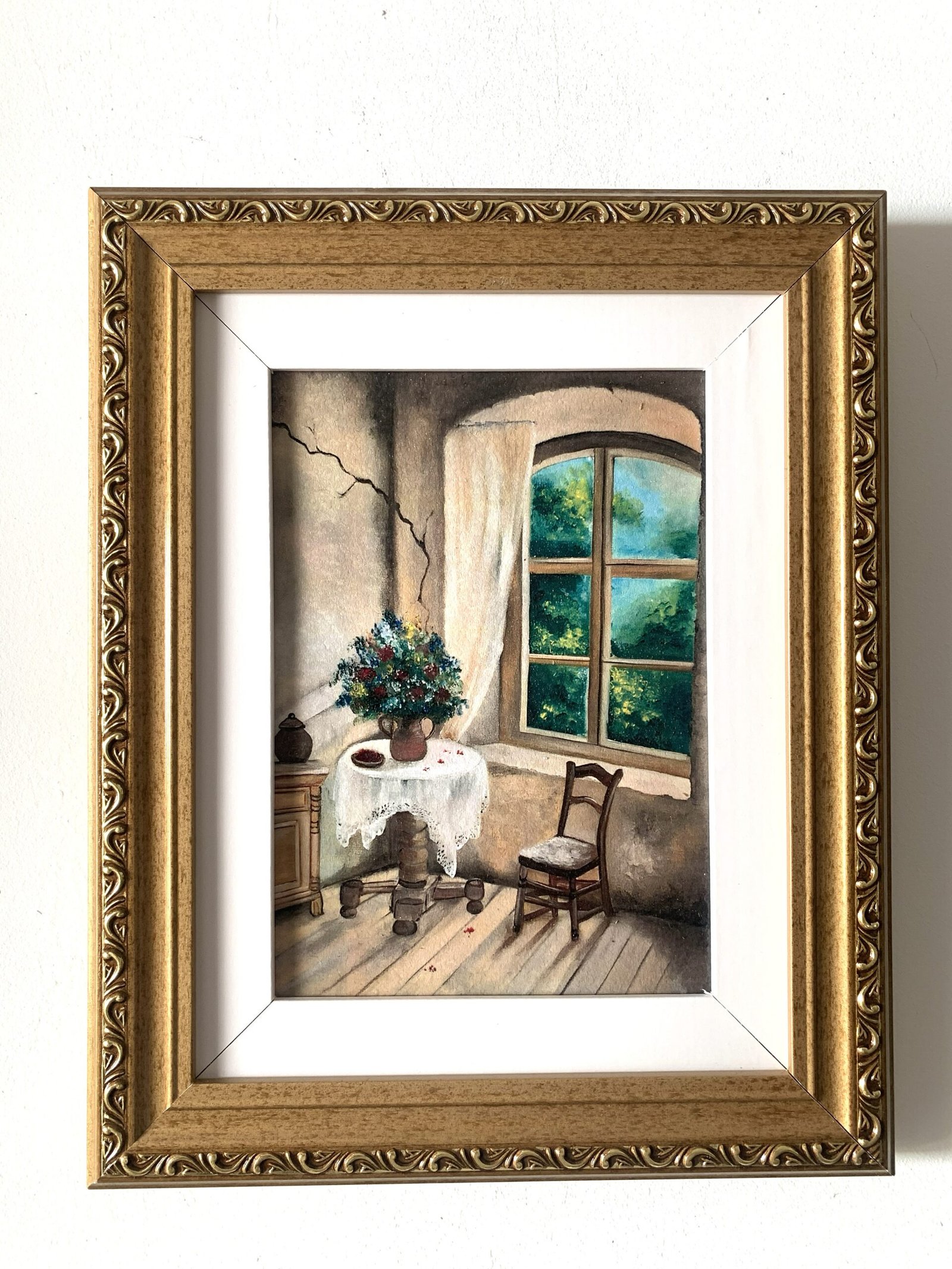 Cantinho Da Janela - Reprodução Artística - Imagem 2