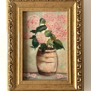 Quadro Hortênsias - Reprodução Artística