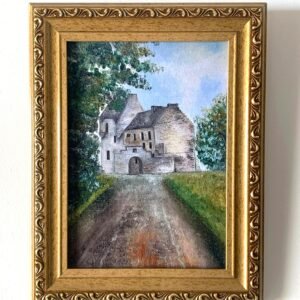 Quadro Castelo Norueguês - Reprodução Artística