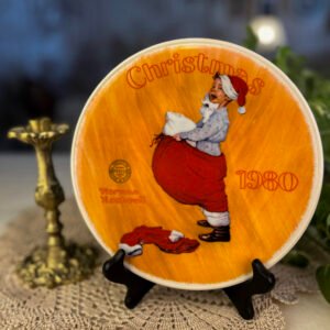 Prato Norman Rockwell Santa Plays Santa – Christmas 1980