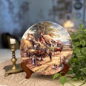 Prato Decorativo Making the Hayrick – Chris Howells | Wedgwood Fine Bone China