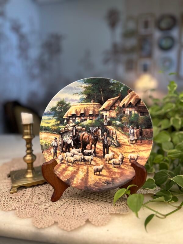 Prato Decorativo Herding the Sheep – Chris Howells | Wedgwood Fine Bone China