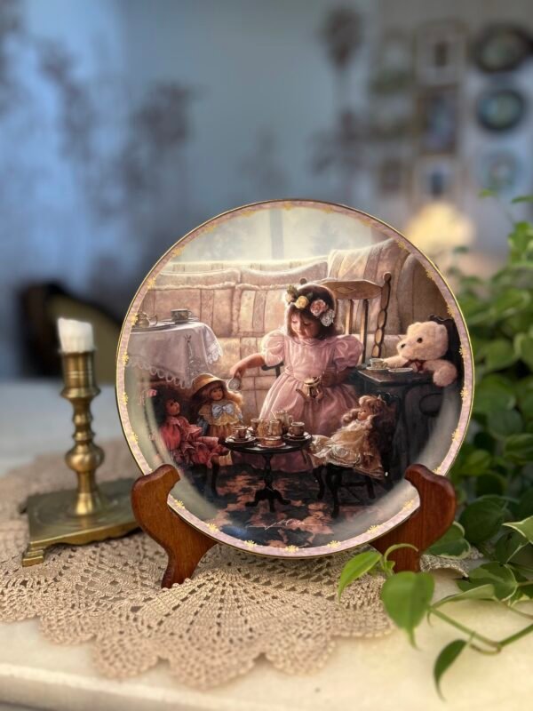 Prato Decorativo Bradford Exchange Cream and Sugar – Greg Olsen – Best of Times – Edição Limitada
