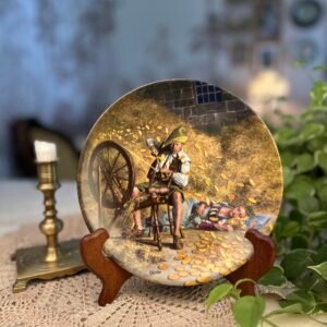 Prato Decorativo Colecionável Rumpelstilzchen (Rumpelstiltskin) – Charles Gehm | Bradex | Edição Limitada 1981