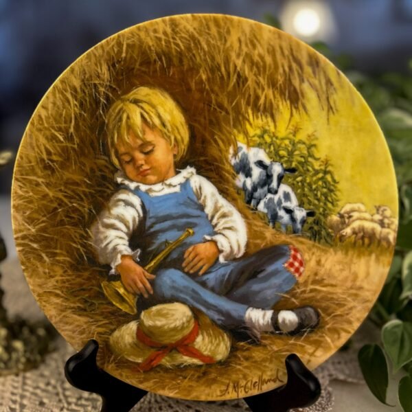 Prato Decorativo Little Boy Blue – John McClelland - Imagem 3