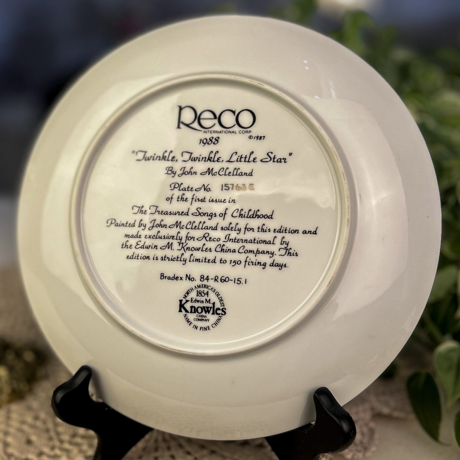 Prato Decorativo Twinkle, Twinkle, Little Star – John McClelland - Imagem 2