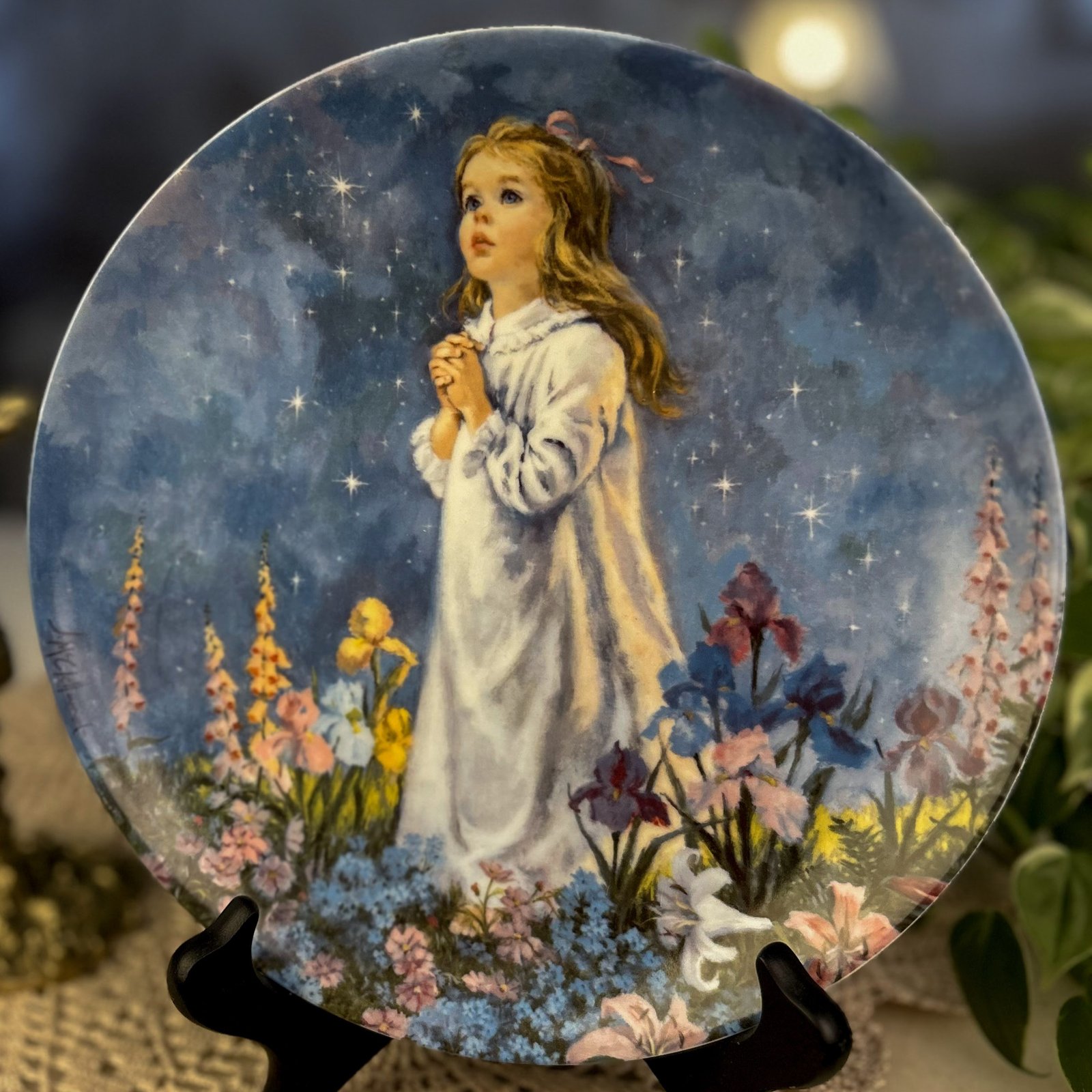 Prato Decorativo Twinkle, Twinkle, Little Star – John McClelland - Imagem 3