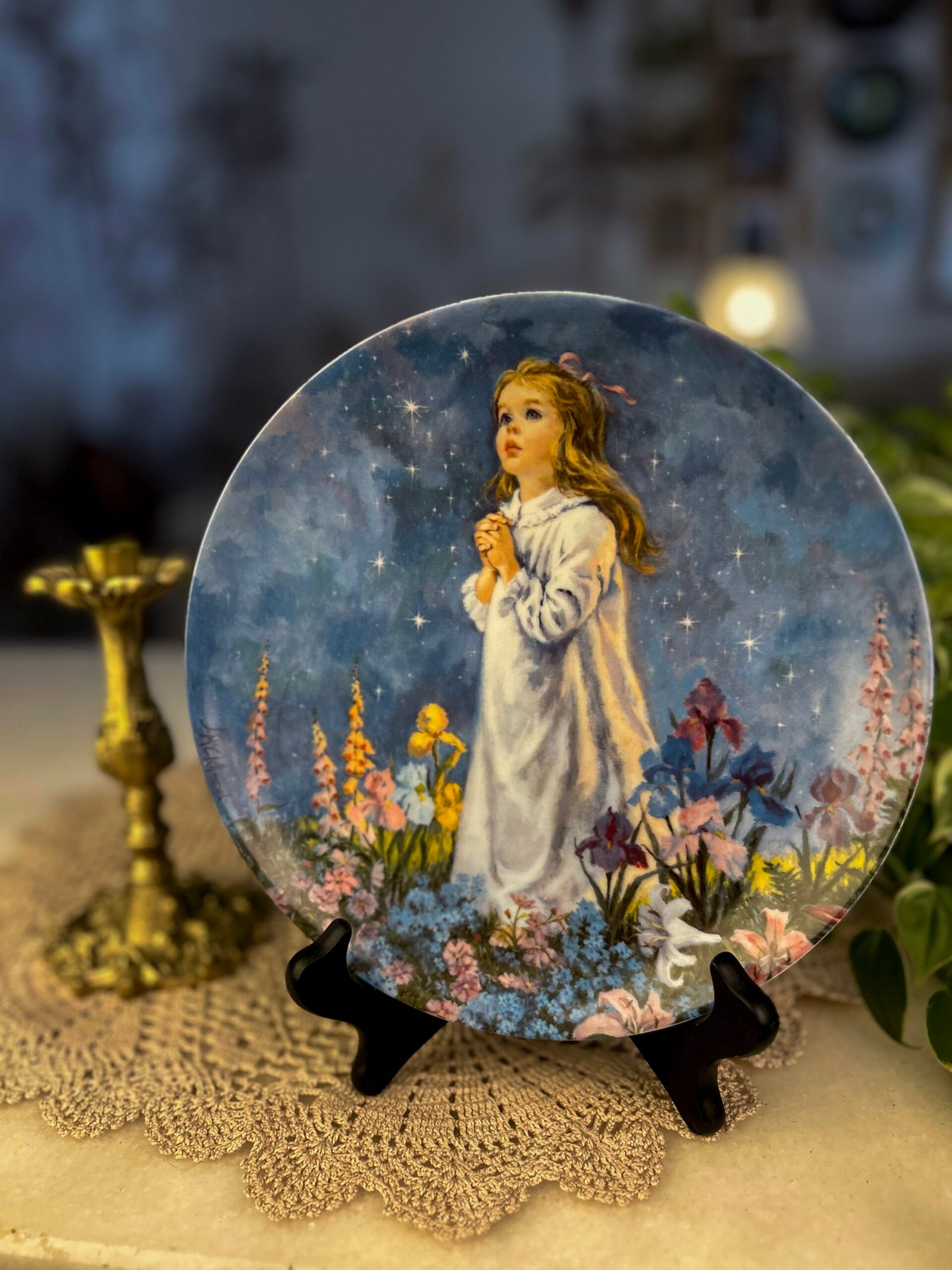 Prato Decorativo Twinkle, Twinkle, Little Star – John McClelland - Imagem 1