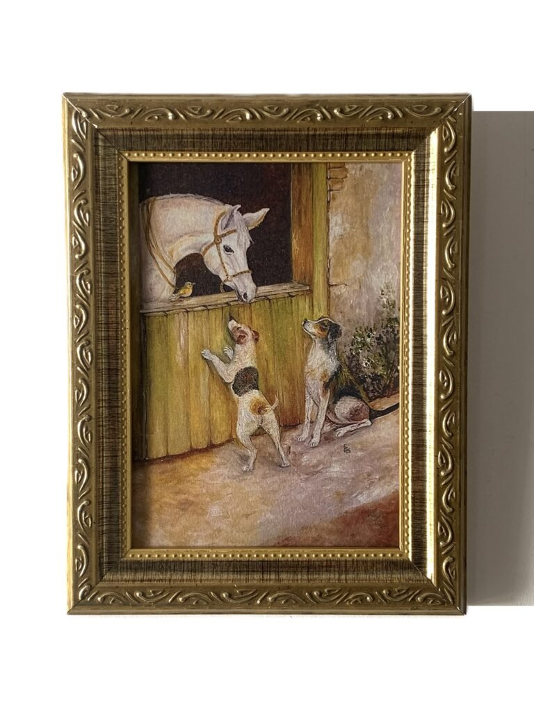 Quadro Amizades do Campo - Reprodução Artística