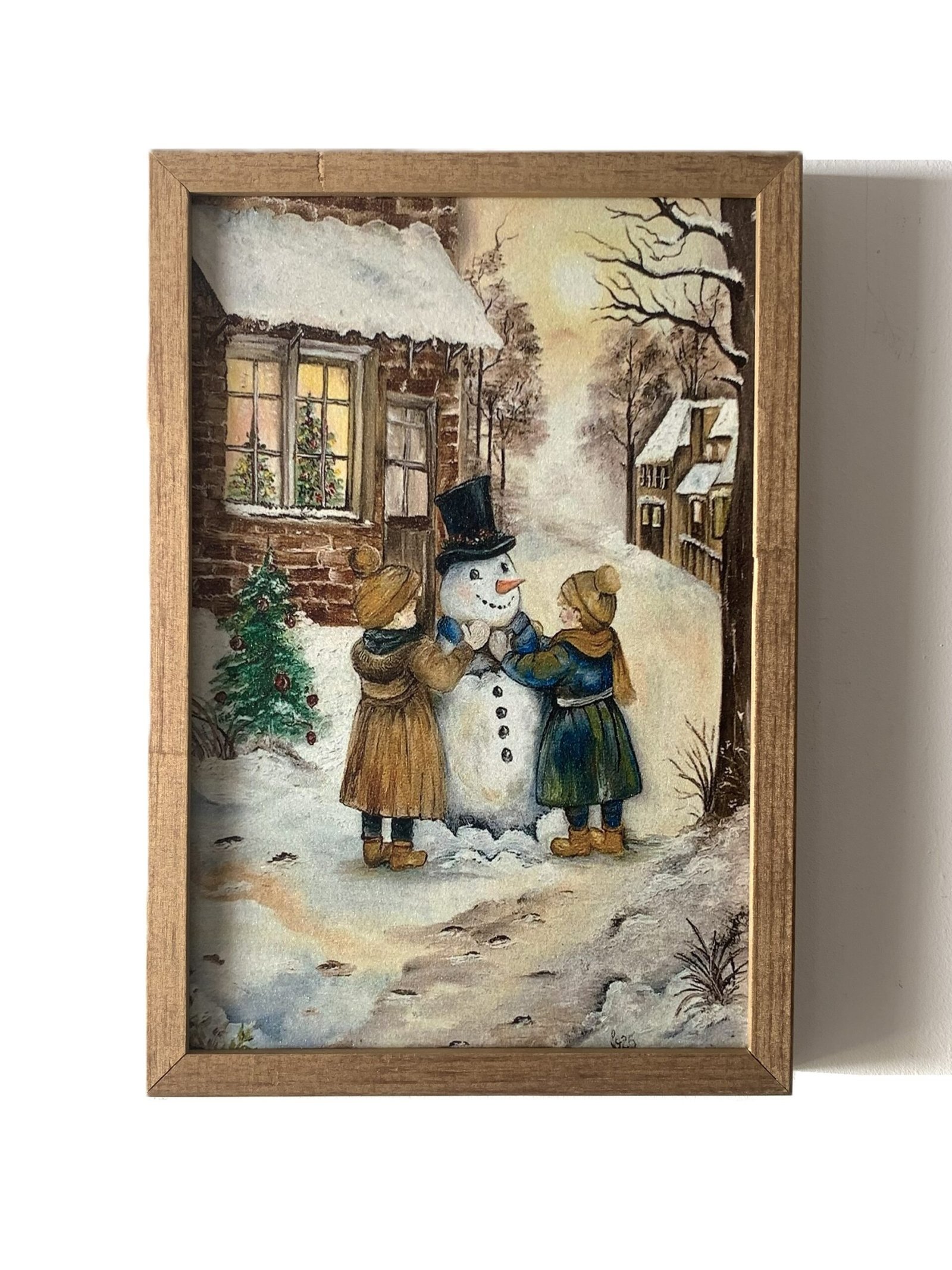 Brincando Na Neve I - Reprodução Artística - Imagem 3