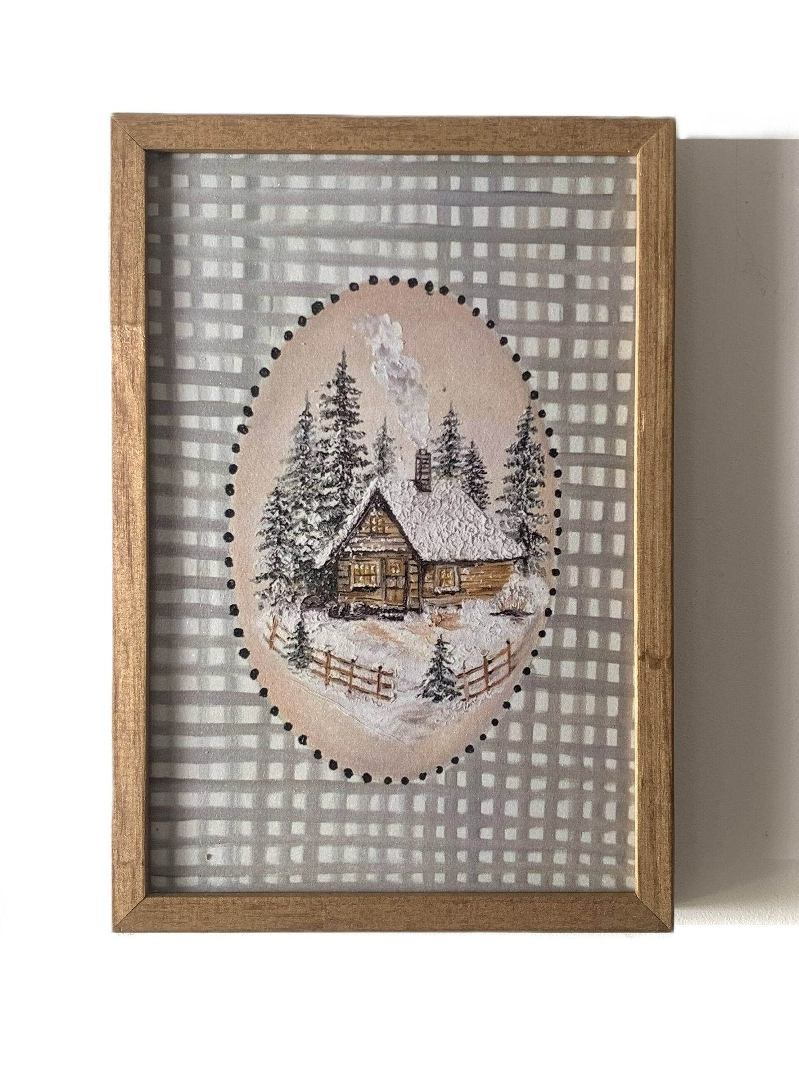 Inverno na Cabana I - Reprodução Artística - Imagem 2