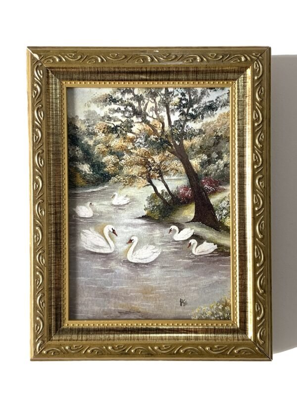 O Lago dos Cisnes II - Reprodução Artística