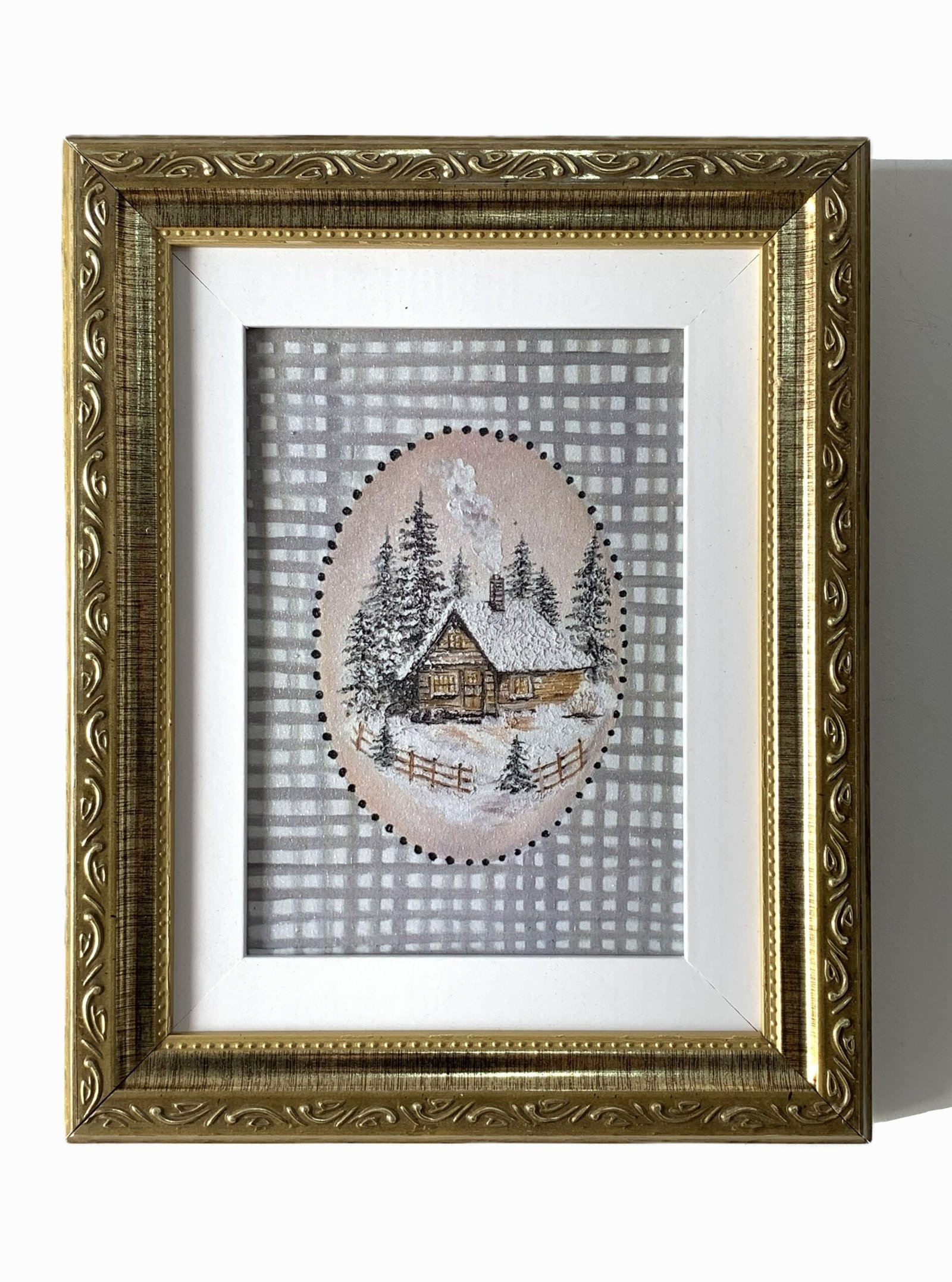 Inverno na Cabana I - Reprodução Artística - Imagem 3