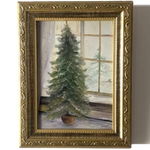 Quadro Janela de Inverno - Reprodução Artística