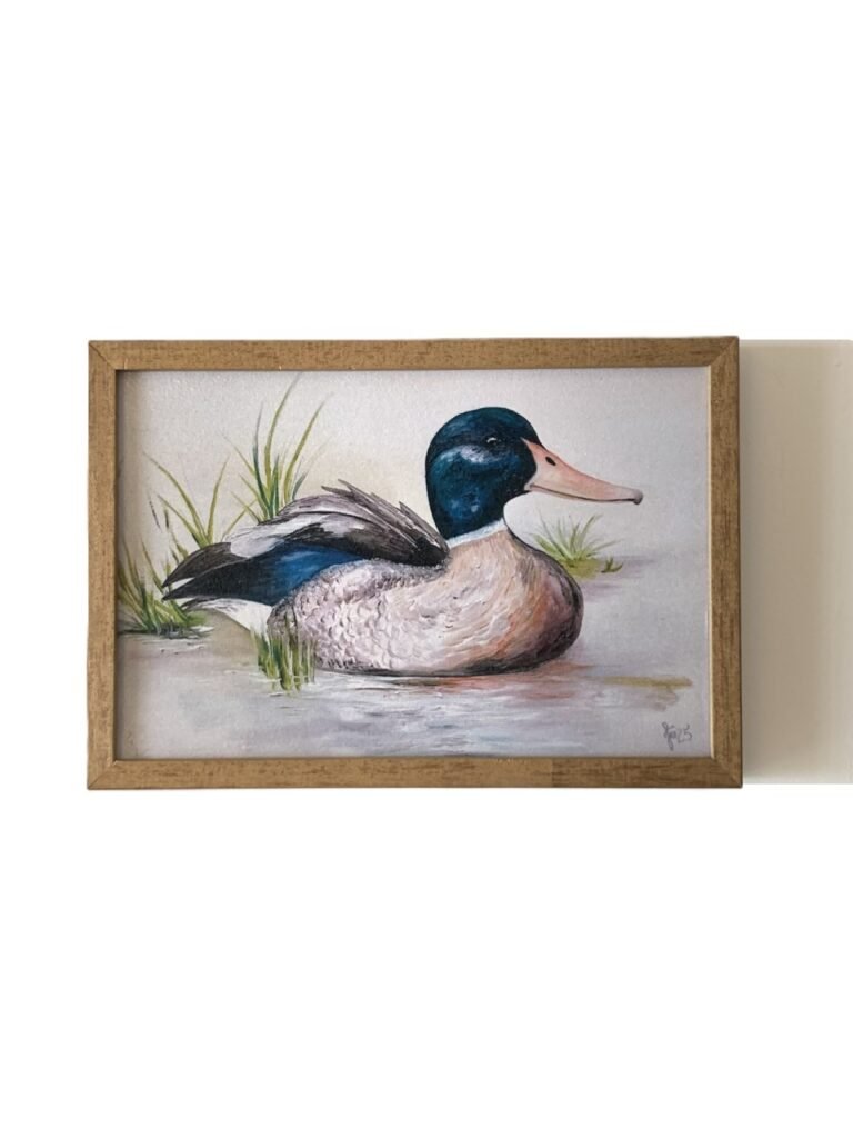 Quadro O Pato Real - Reprodução Artística