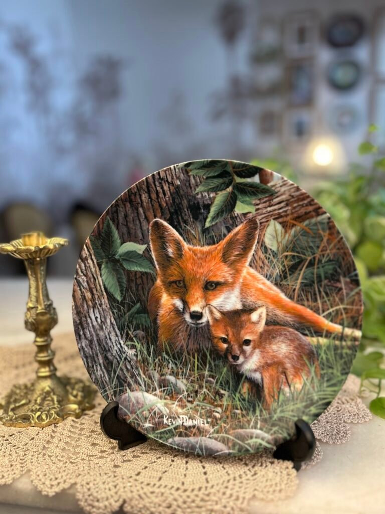 Prato decorativo The Fox – Kevin Daniel 1988