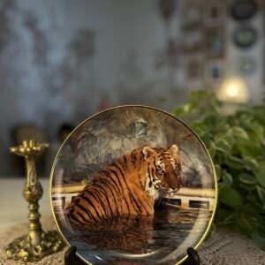 Prato decorativo Majestic Tiger – Ron Kimball