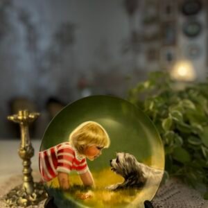 Prato decorativo Making Friends – Donald Zolan