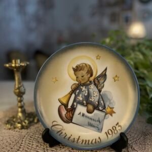 Prato decorativo Angelic Messenger – Berta Hummel – Natal 1983
