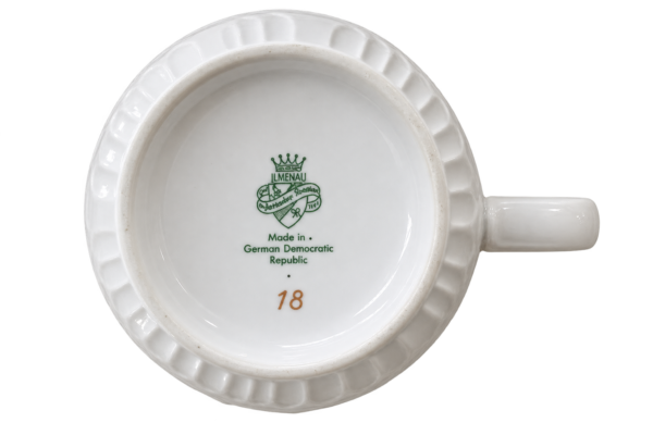 Caneca vintage alemã Ilmenau com estampa de uvas - Imagem 2
