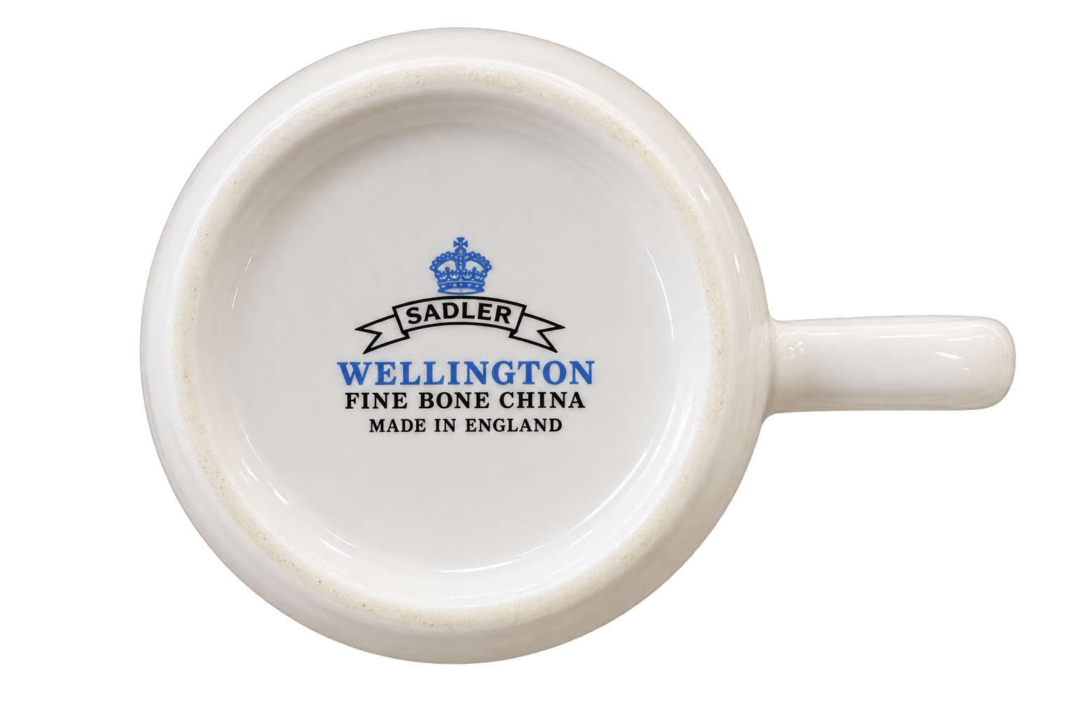 Caneca Vintage Inglesa Sadler Wellington em Fine Bone China Floral - Imagem 2