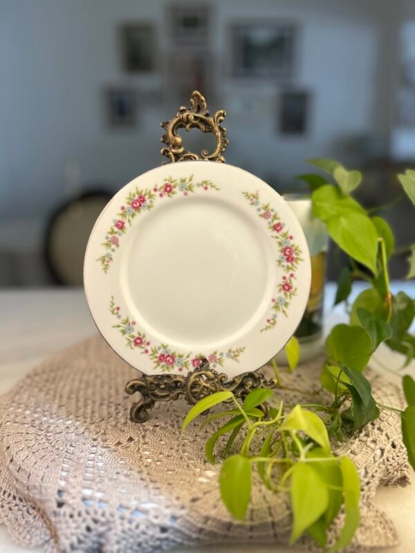 Prato Towne House Rose Marie Japan floral - Imagem 1