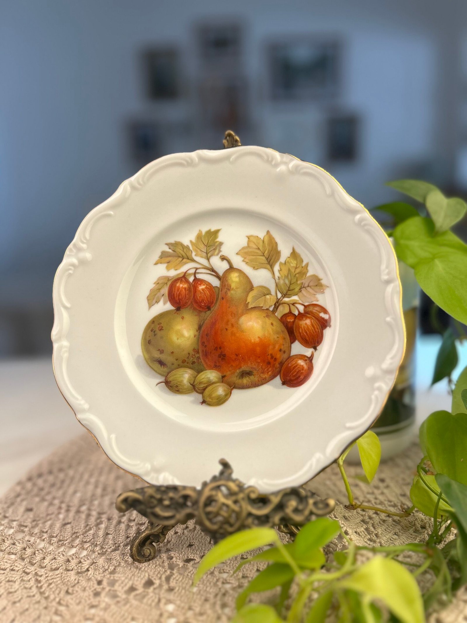 Prato Winterling Western Germany com frutas - Imagem 1
