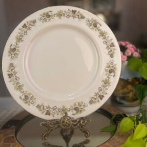 Prato inglês Royal Doulton Vanity Fair – floral vintage
