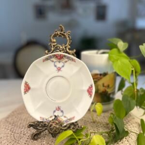 Pires Victoria China Czechoslovakia com Rosas e Guirlandas