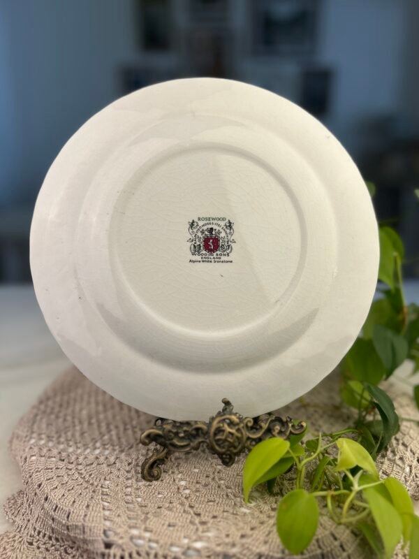 Prato Inglês Wood & Sons Rosewood com Rosas - Imagem 2