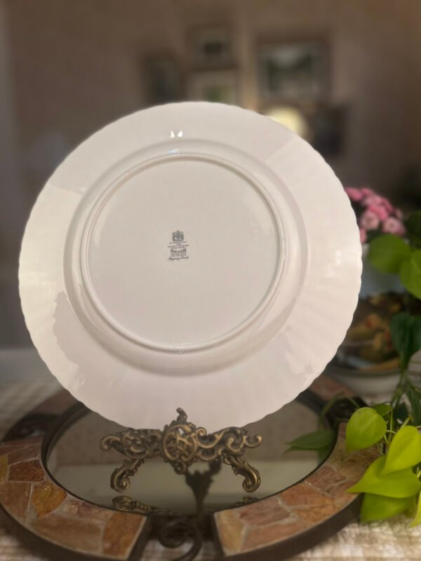 Prato inglês Paragon Regency Print – porcelana floral azul - Imagem 2