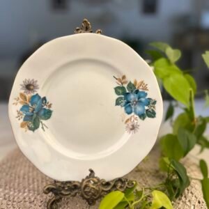 Prato Regent Fine Porcelain Floral Azul – Romênia