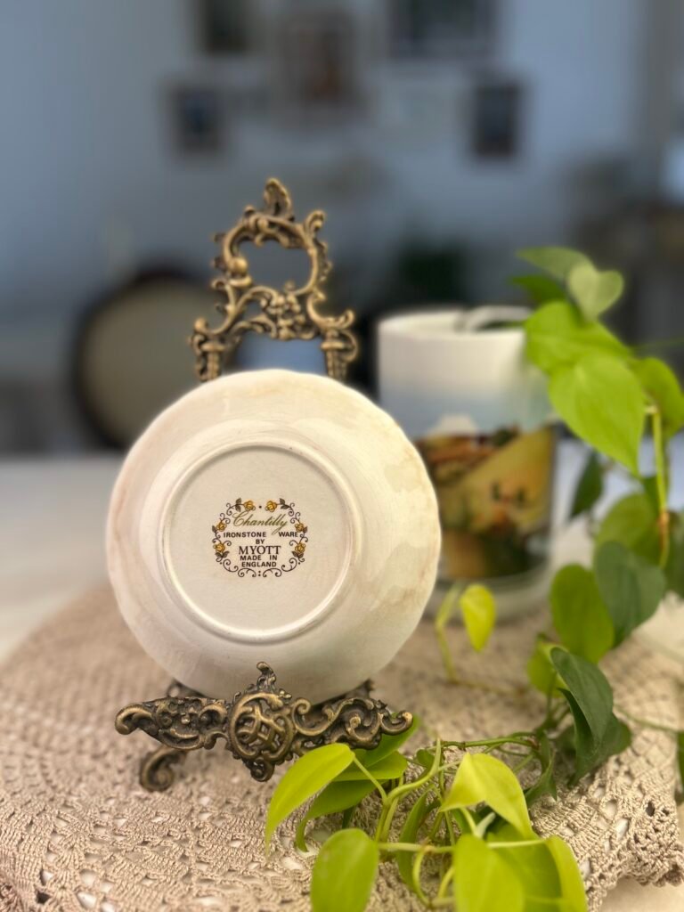 Bowl Myott Chantilly com Flores Amarelas – Inglaterra