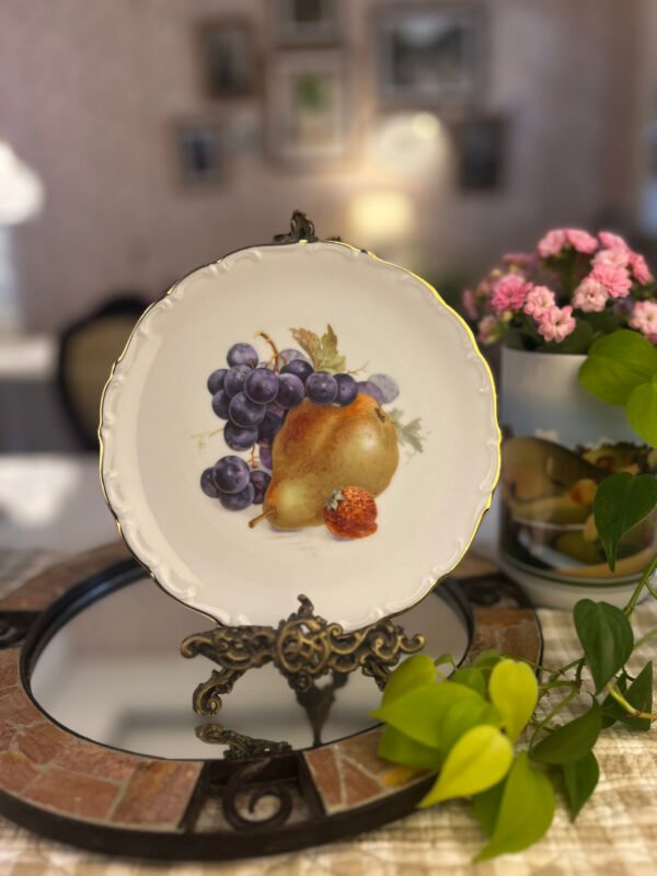 Prato alemão Schumann Arzberg com frutas - Imagem 1