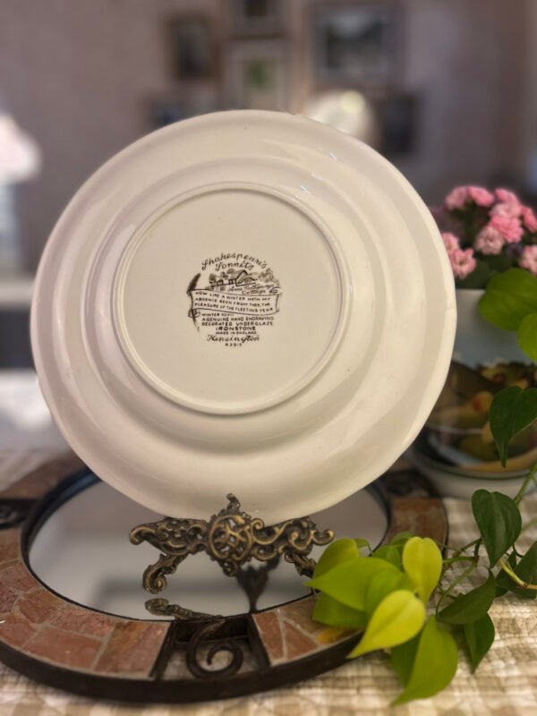 Prato decorativo inglês Kensington – The Winter Event - Imagem 2