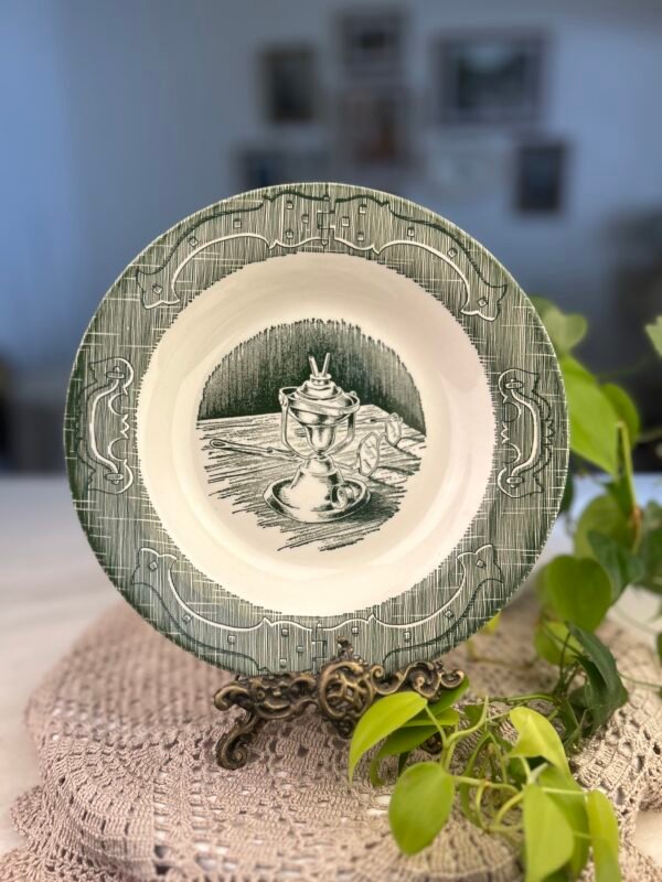 Prato fundo vintage University Shop – Made in U.S.A. - Imagem 1