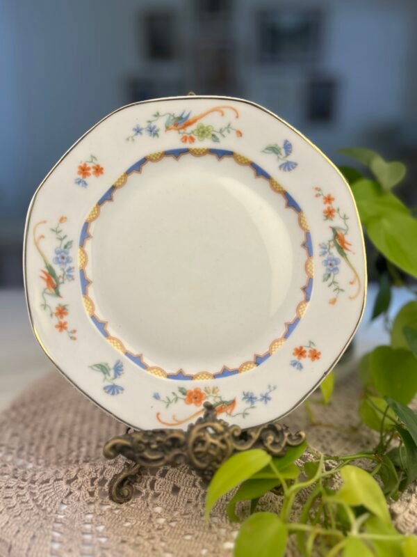 Prato pequeno floral Made in Czechoslovakia - Imagem 1