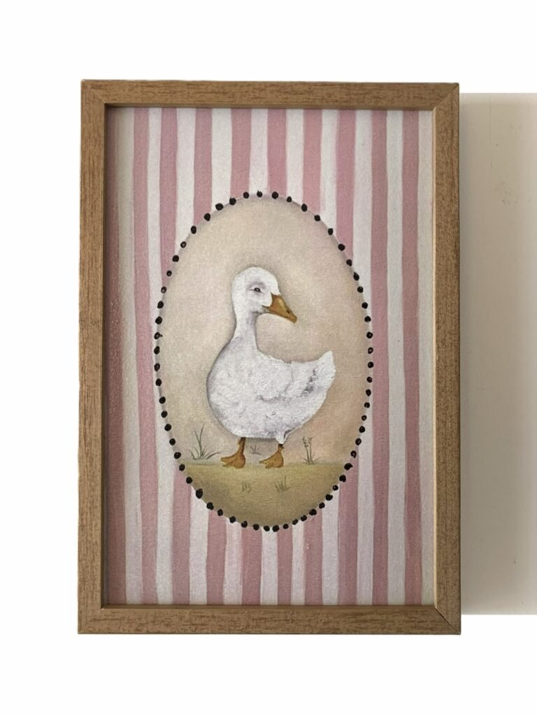 Quadro A Pata Filomena - Reprodução Artística