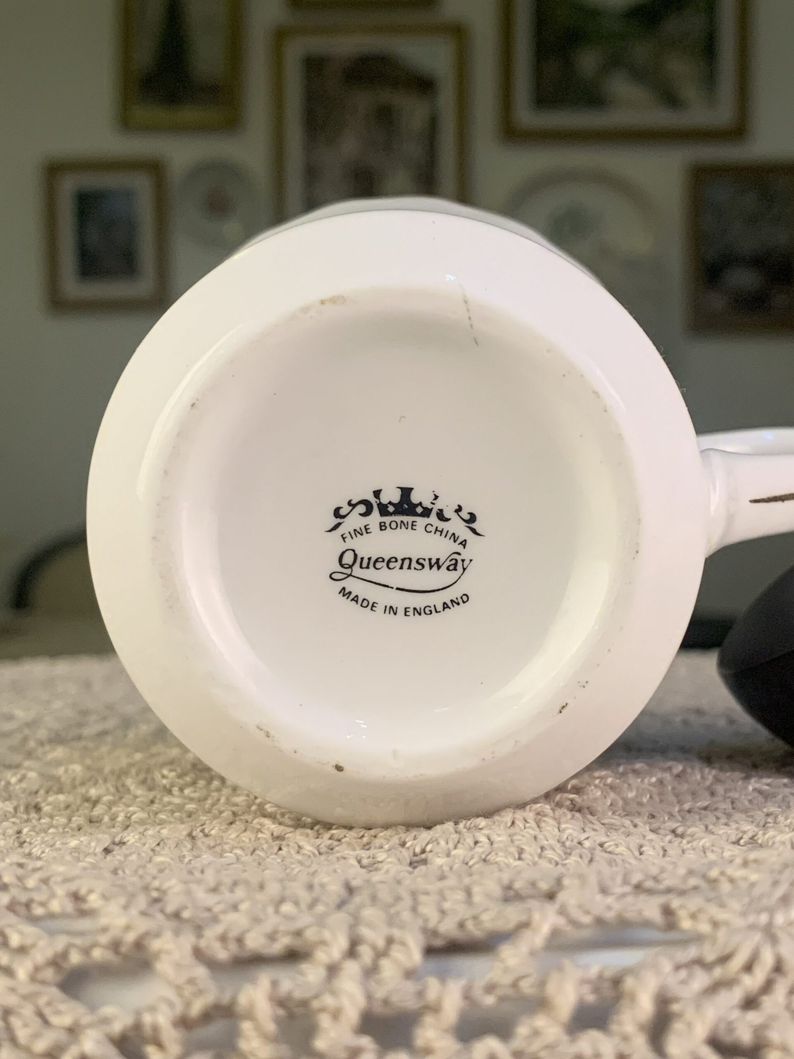 Caneca inglesa vintage Queensway Newfoundland - Imagem 2