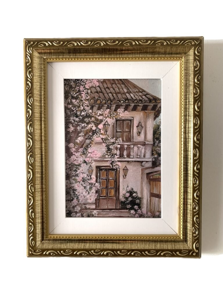 Quadro Casarão - Reprodução Artística