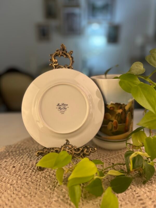 Prato japonês Royal Sealy Fantasy floral vintage - Imagem 2