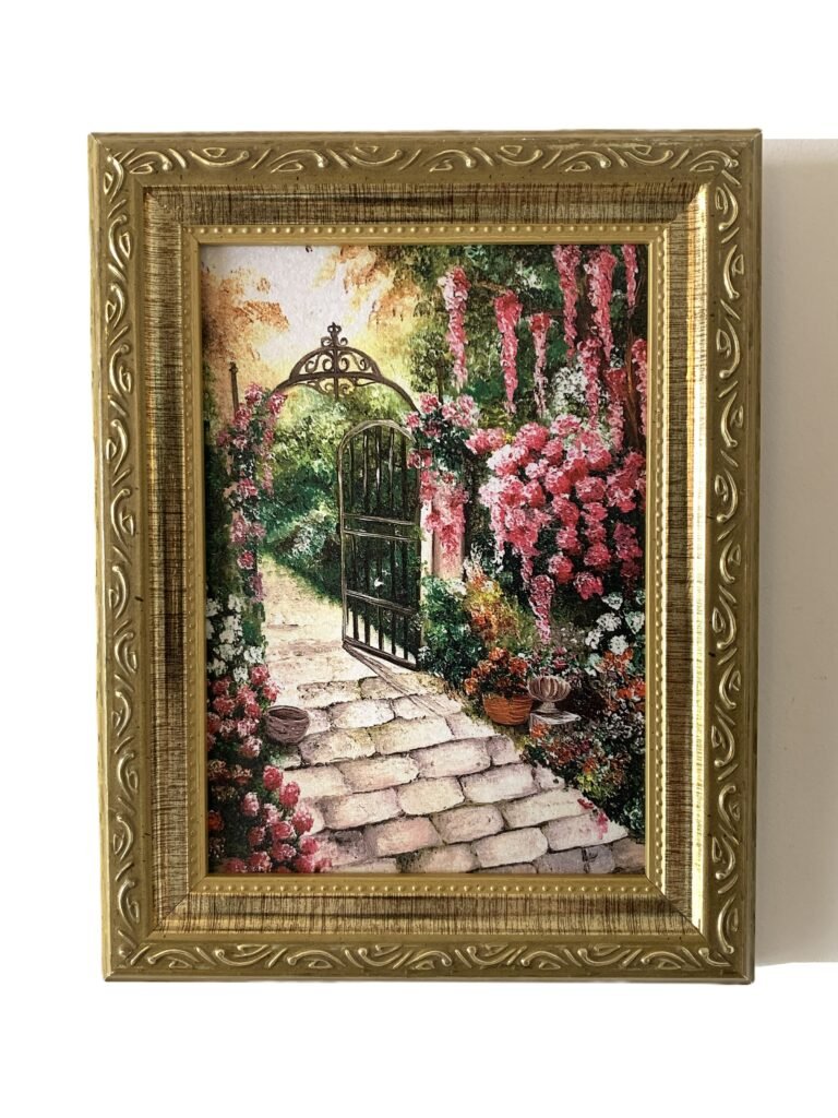 Quadro Jardim Italiano - Reprodução Artística