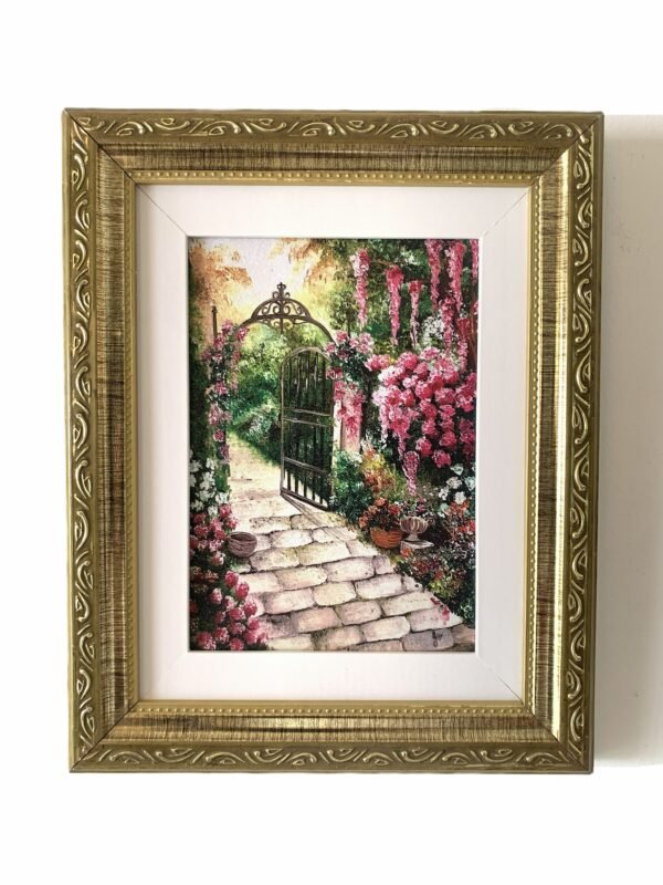 Quadro Jardim Italiano - Reprodução Artística - Imagem 2
