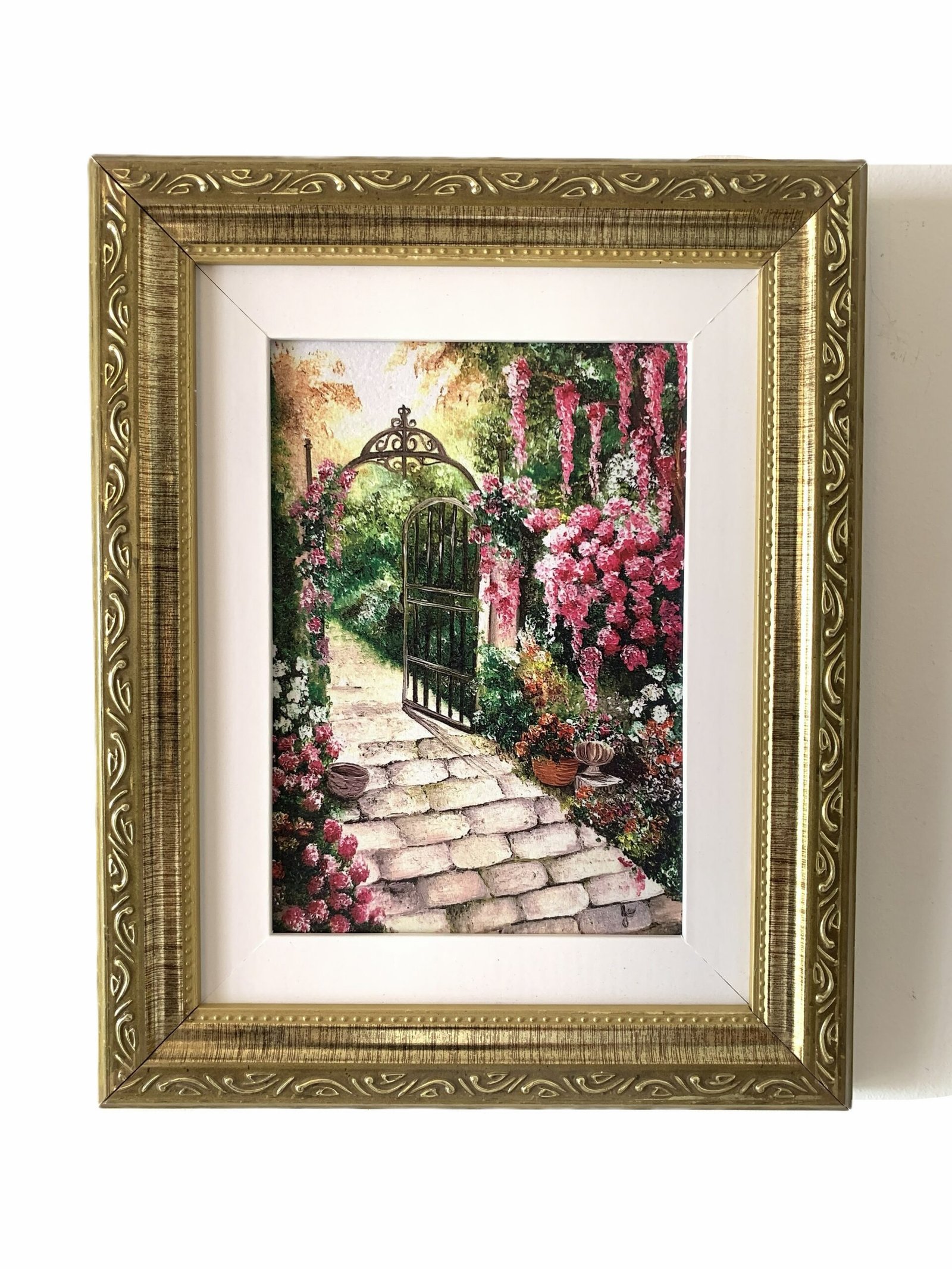 Quadro Jardim Italiano - Reprodução Artística - Imagem 2