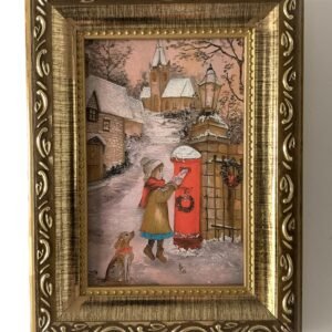 Quadro O Espírito do Natal I- Reprodução Artística