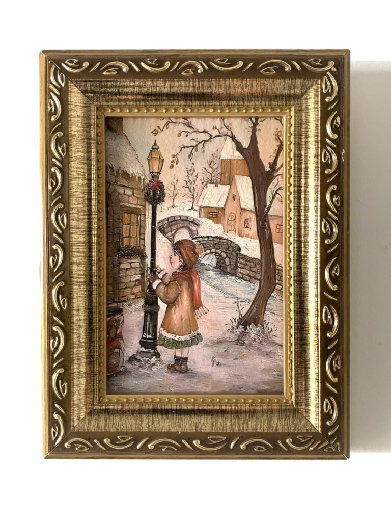 Quadro O Espírito do Natal II - Reprodução Artística